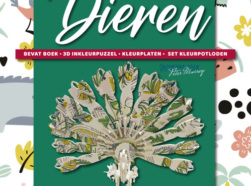 Eureka Puzzelboek 3D Dieren