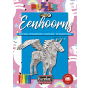 Eureka Puzzle Book 3D Unicorns