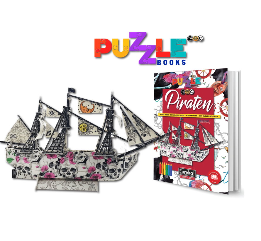 Puzzle Book 3D Pirates