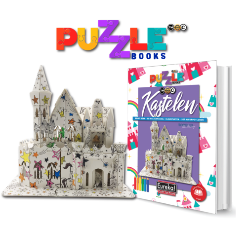 Eureka Puzzle Book 3D Castles