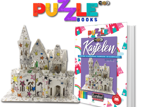 Eureka Puzzle Book 3D Castles