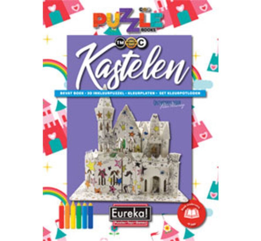 Puzzelboek 3D Kastelen