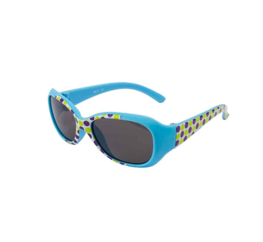 Flex Zonnebril Blauw met Patroon