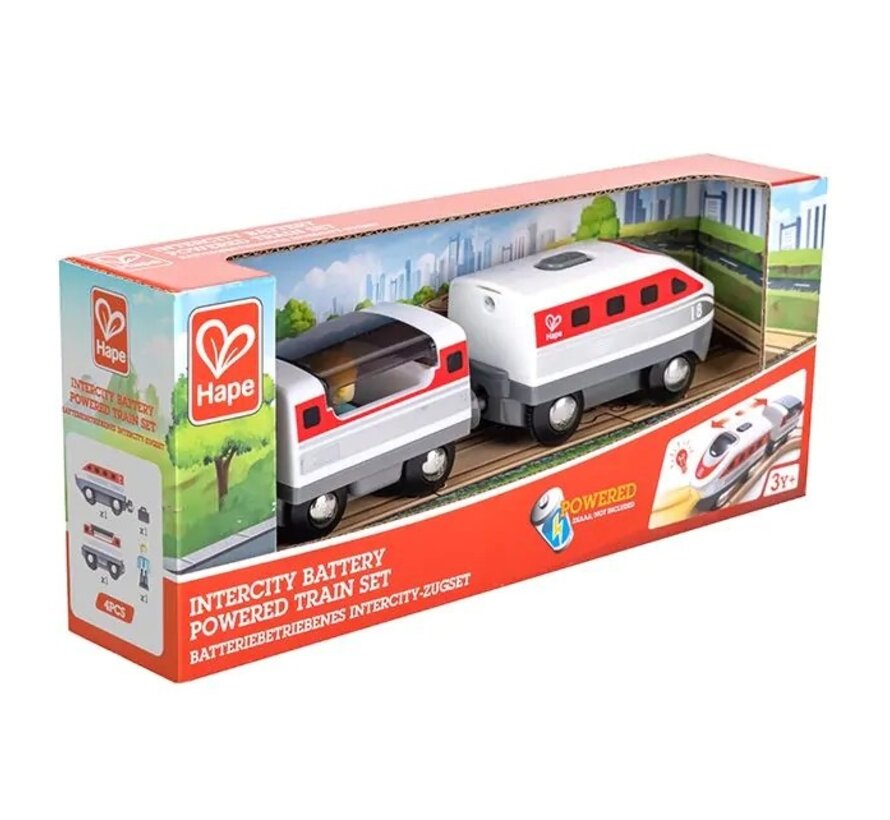 Trein Intercity Battery Powered Train Set