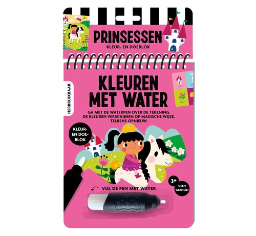 Image Books Kleuren met water Prinsessen