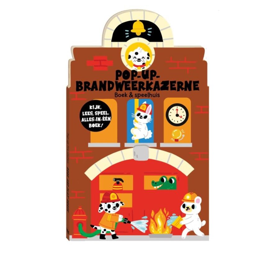 Pop-Up-Brandweerkazerne Boek&speelhuis