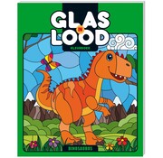 Image Books Glas in lood kleurboek Dinosaurus