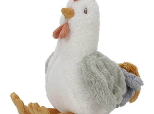 Little Dutch Knuffel Kip Little Farm 17cm