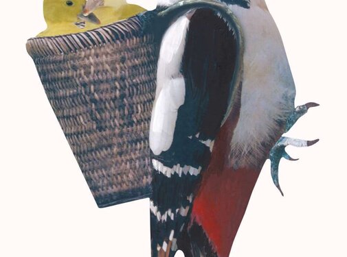 Sticky Tales Muursticker Specht