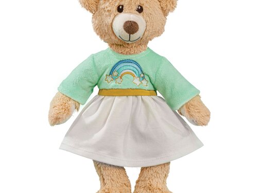 Heless Knuffel Teddybeer Rainbow 42cm