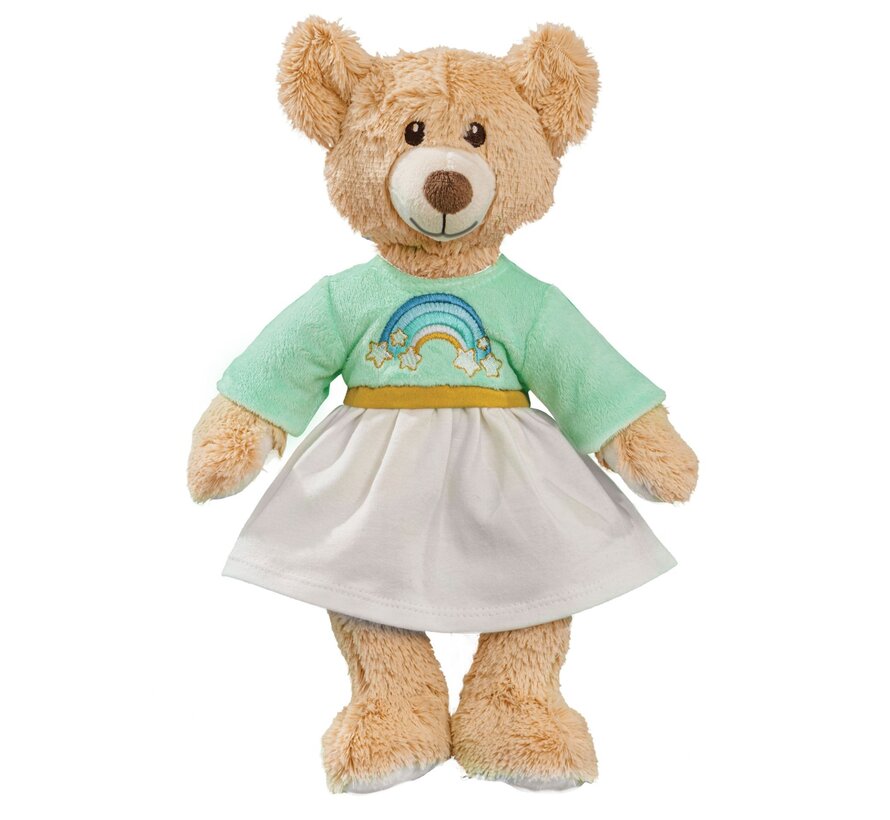 Knuffel Teddybeer Rainbow 22cm