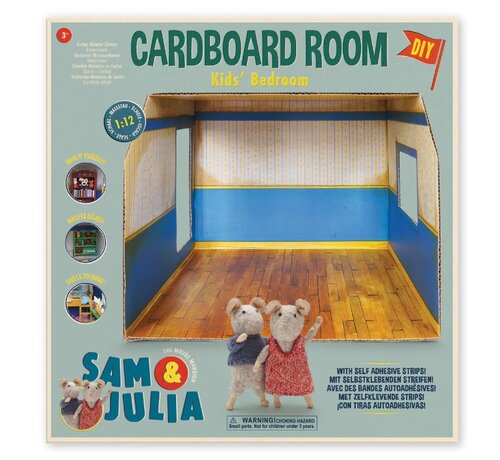 Sam&Julia Het Muizenhuis Cardboard Room Kids' Bedroom