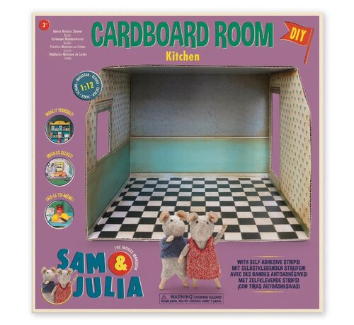 Sam&Julia Het Muizenhuis Cardboard Room Kitchen