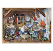 Sam&Julia Het Muizenhuis Puzzel Sam's Slaapkamer 200pcs