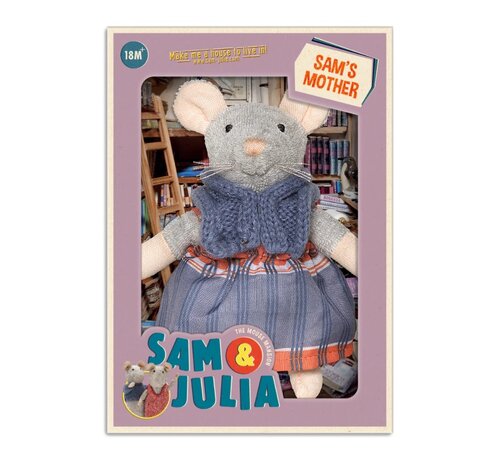 Sam&Julia Het Muizenhuis Knuffel Muis Moeder Sam