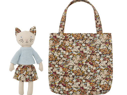 Bloomingville Moe Soft Toy Brown Cotton