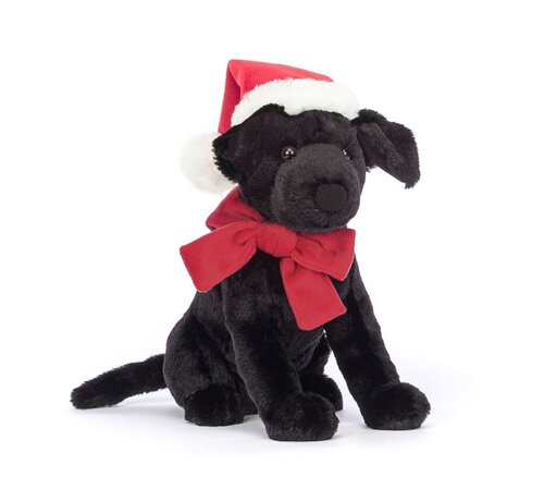 Jellycat Knuffel Winter Warmer Pippa Black Labrador