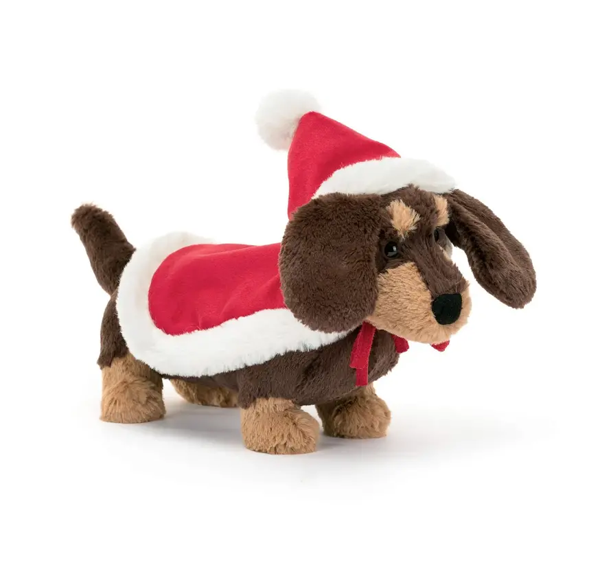 Knuffel Teckel Winter Warmer Otto Sausage Dog