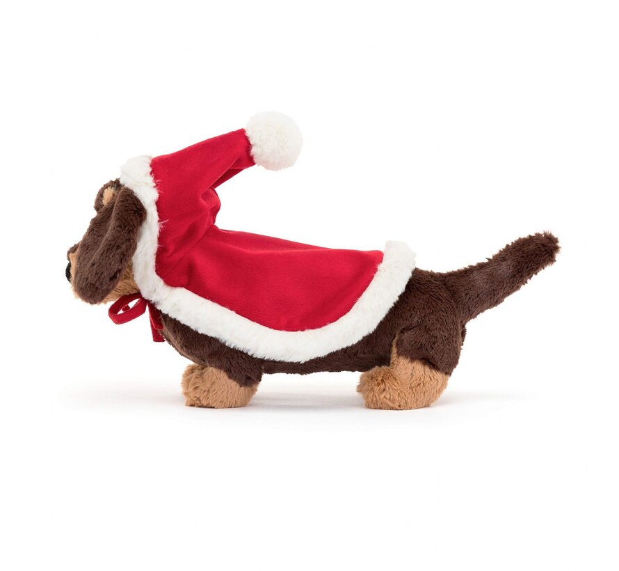 Knuffel Teckel Winter Warmer Otto Sausage Dog