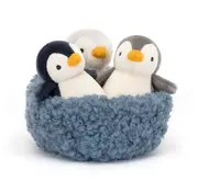 Jellycat Soft Toy Nesting Penguins