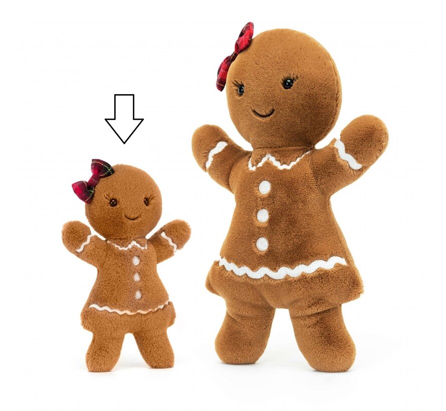 Knuffel Jolly Gingerbread Ruby Original