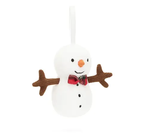 Jellycat Knuffel Festive Folly Snowman