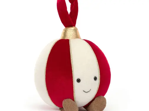 Jellycat Knuffel Kerstbal Amuseable Bauble
