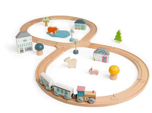 Bigjigs Train Set Woodland Animal