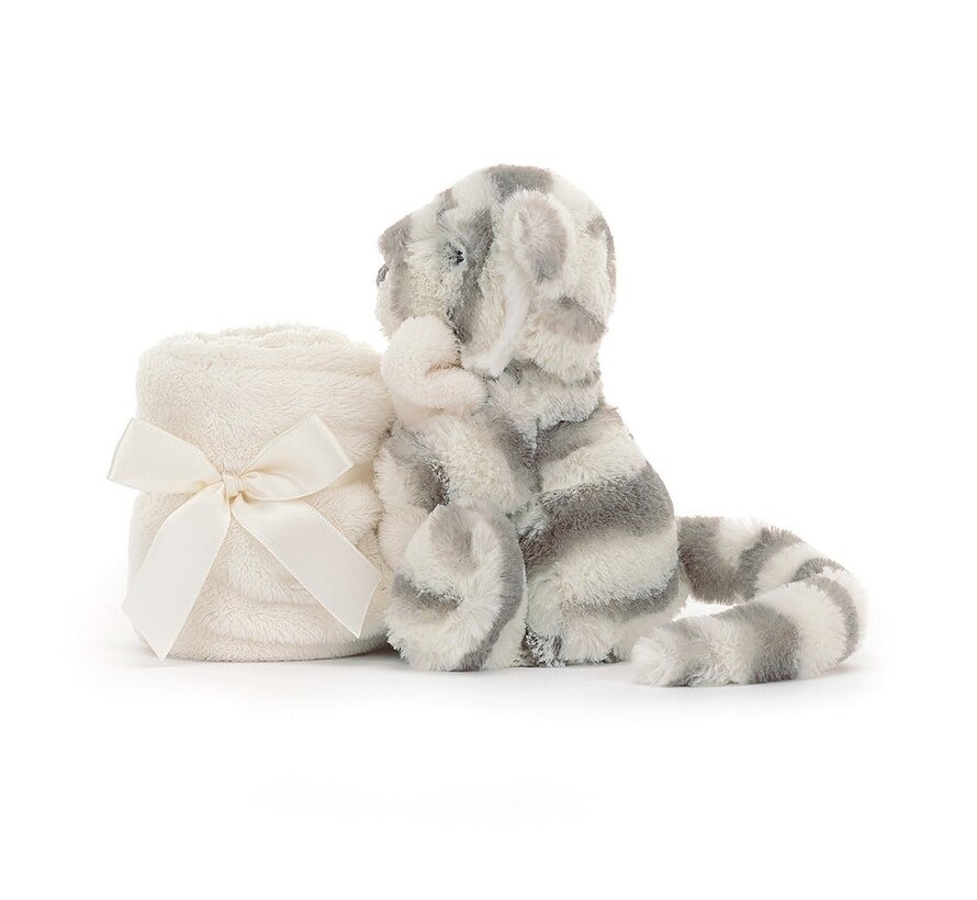 Knuffeldoek Bashful Snow Tiger Soother