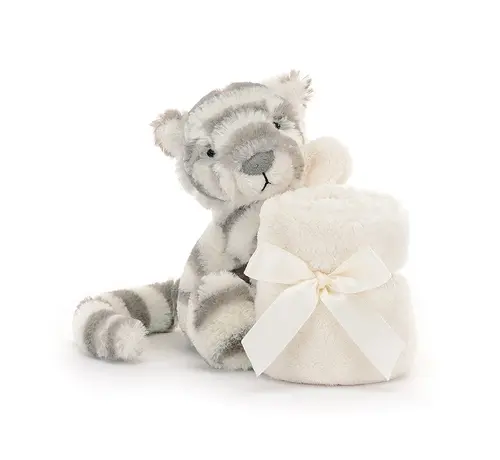 Jellycat Bashful Snow Tiger Soother