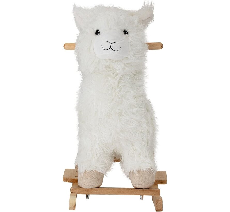 Kinto Rocking Toy Lama White