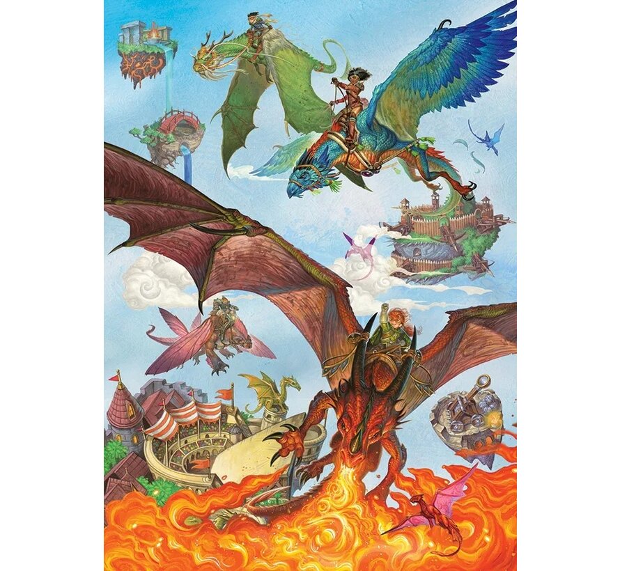 Family Puzzle Dragon Flight 350 pcs