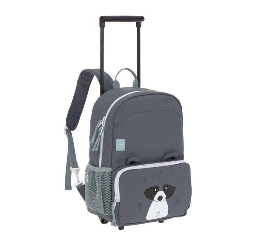 Trolley Backpack About Friend Racoon