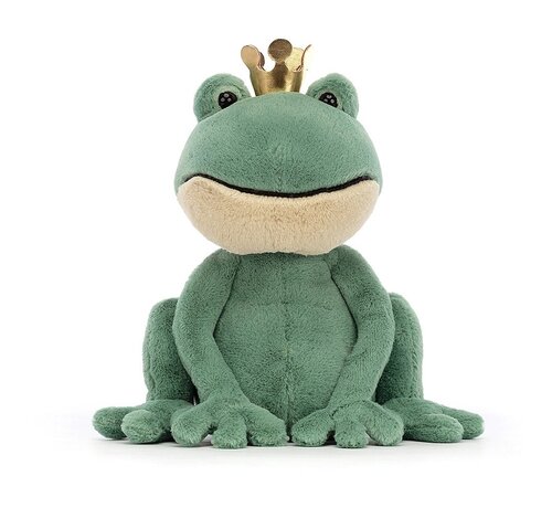 Jellycat Knuffel Kikker Fabian Frog Prince