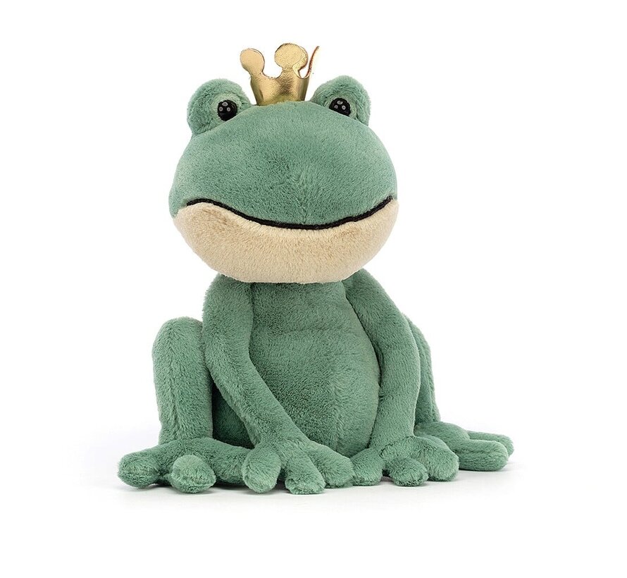 Knuffel Kikker Fabian Frog Prince