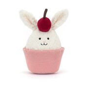 Jellycat Dainty Dessert Bunny Cupcake