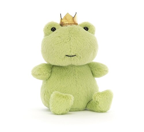 Jellycat Knuffel Kikker Crowning Croaker Green