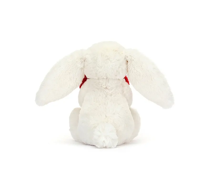 Bashful Red Love Heart Bunny Little