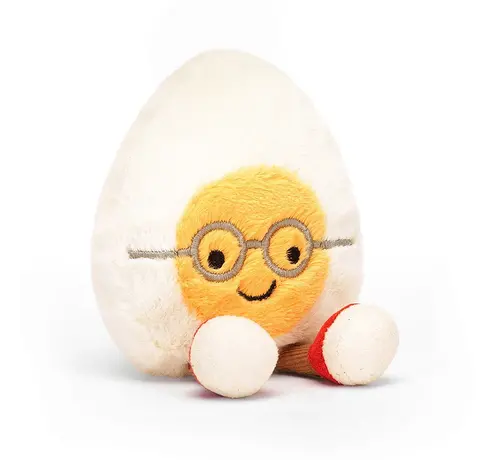 Jellycat Knuffel Gekookt Ei Amuseable Boiled Egg Geek