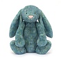 Knuffel Konijn Bashful Luxe Bunny Azure Big