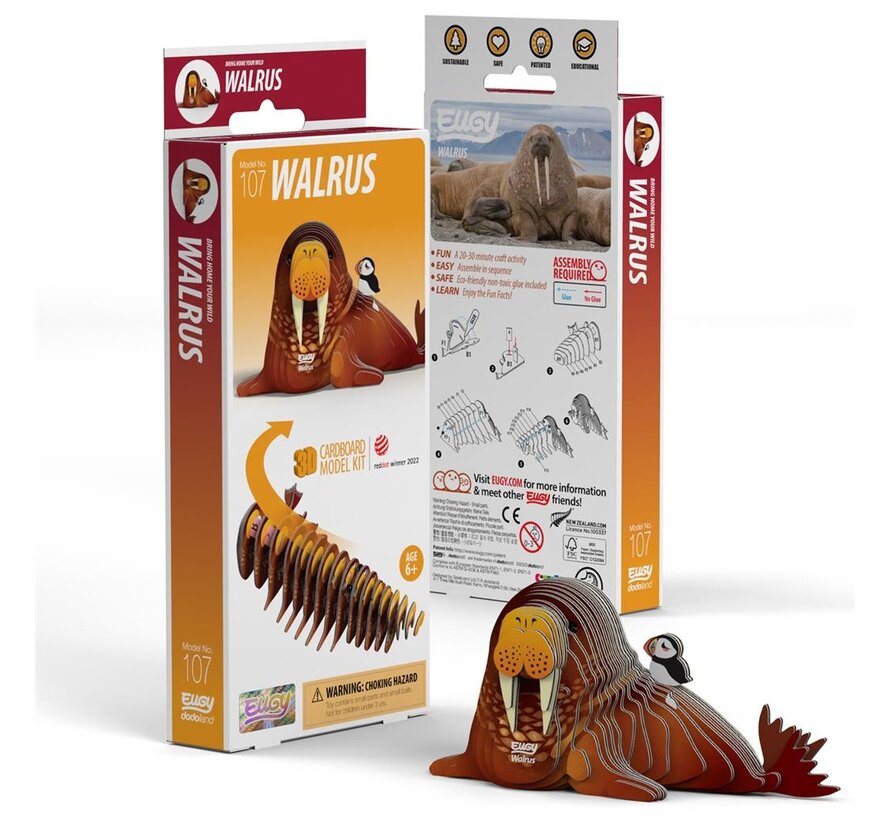 3D Bouwpakket Walrus