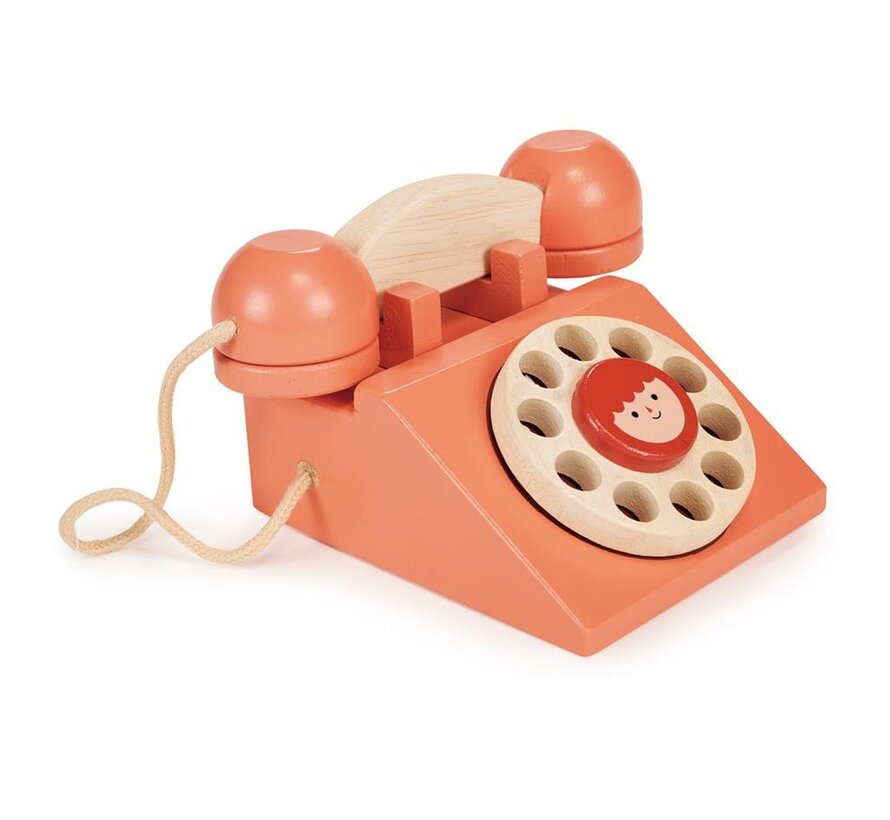 Ring Ring Telefoon Hout