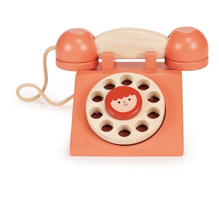 Ring Ring Telefoon Hout