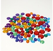 Grimm's 100 Small Acrylic Glitter Stones