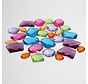 28 Giant Acrylic Glitter Stones