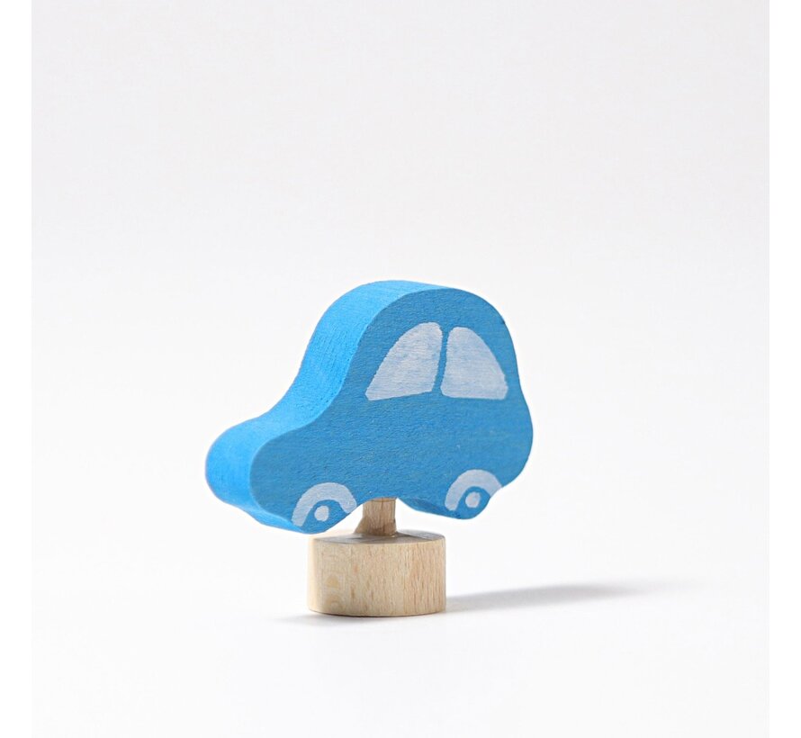 Decorative Figure Blue Car