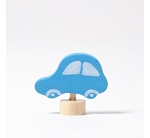 Grimm's Decorative Figure Blue Car