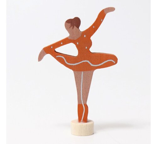 Grimm's Decorative Figure Ballerina Orange Blossom