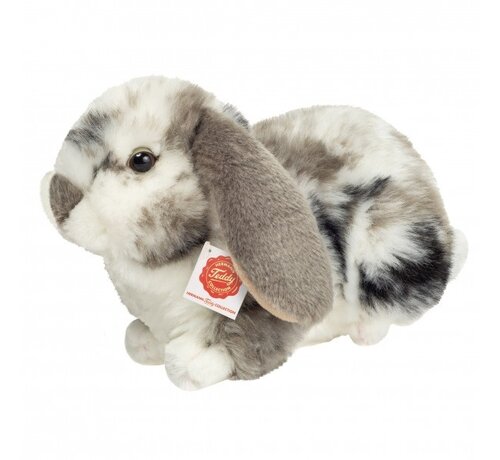 Hermann Teddy Soft Toy Rabbit Buck Grey White 23 cm