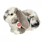 Soft Toy Rabbit Buck Grey White 23 cm